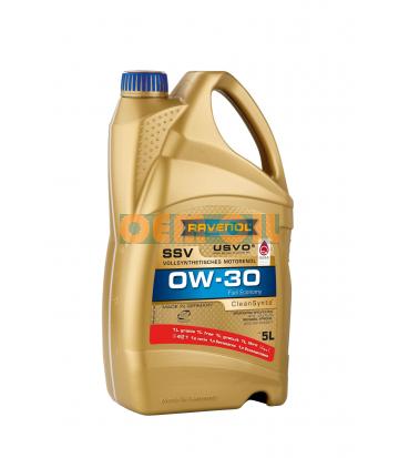 Моторное масло RAVENOL SSV Fuel Economy SAE 0W-30 ( 5л) 4+1