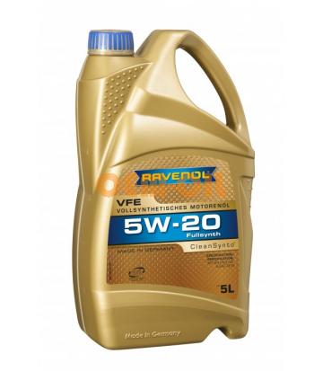 Моторное масло RAVENOL VFE SAE 5W-20 ( 5л) new