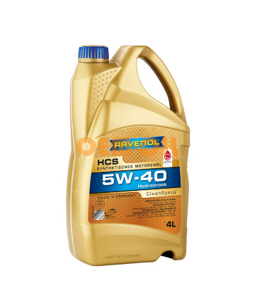 Моторное масло RAVENOL HCS SAE 5W-40 (4л) new