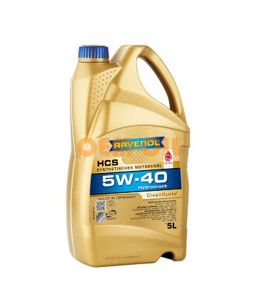 Моторное масло RAVENOL HCS SAE 5W-40 ( 5л) new