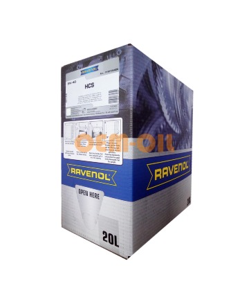 Моторное масло RAVENOL HCS SAE 5W-40 (20л) ecobox