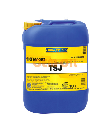 Моторное масло RAVENOL TSJ SAE 10W-30 (10л) new