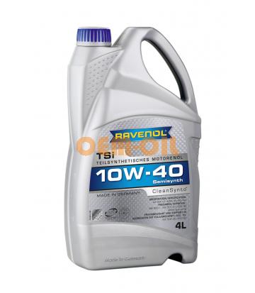 Моторное масло RAVENOL TSI SAE 10W-40 (4л) new