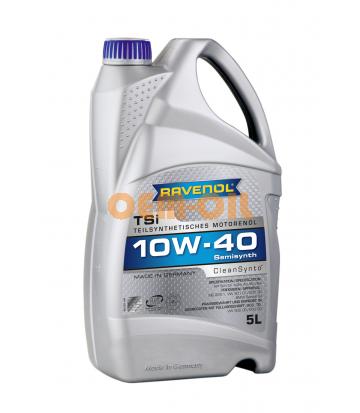 Моторное масло RAVENOL TSI SAE 10W-40 ( 5л) new