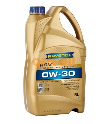 Моторное масло RAVENOL HSV SAE 0W-30 (5л)