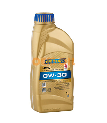 Моторное масло RAVENOL HSW SAE 0W-30 (1л)