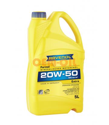 Моторное масло RAVENOL Formel Extra SAE 20W-50 SF-CD ( 5л) new