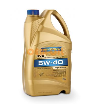 Моторное масло RAVENOL SVS Standard Viscosity Synto Oil SAE 5W-40 (5л) new