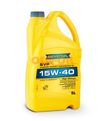 Моторное масло RAVENOL SVP Stand.Viscos.Perform.Oil SAE 15W-40 (5л) new