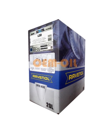Моторное масло RAVENOL LDD Light Duty Diesel SAE 0W-20 (20л) ecobox