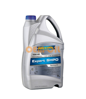 Моторное масло RAVENOL EXPERT SHPD SAE 10W-40 (7л) new