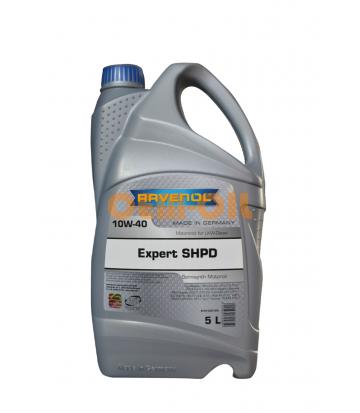 Моторное масло RAVENOL EXPERT SHPD SAE 10W-40 (5л) new