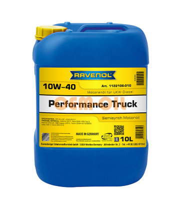 Моторное масло RAVENOL Performance Truck SAE 10W-40 (10л) new