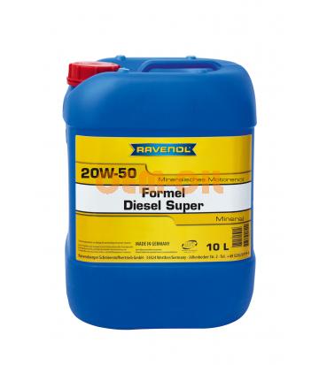 Моторное масло RAVENOL Formel Diesel Super SAE 20W-50 (10л) new