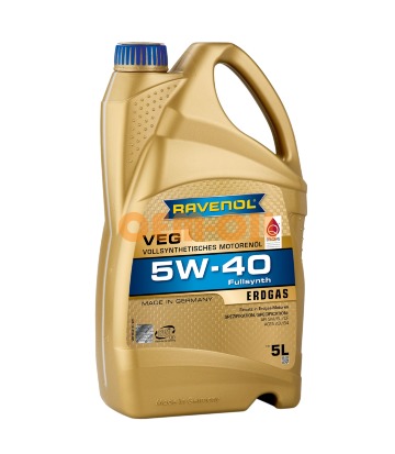 Моторное масло RAVENOL VEG SAE 5W-40 (5л)