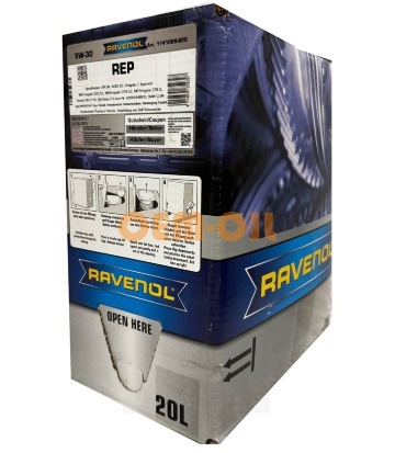 Моторное масло RAVENOL REP Racing Extra Performance SAE 5W-30 (20л) ecobox