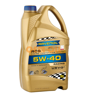Моторное масло RAVENOL RCS Racing Competition Synto SAE 5W-40 (5л)