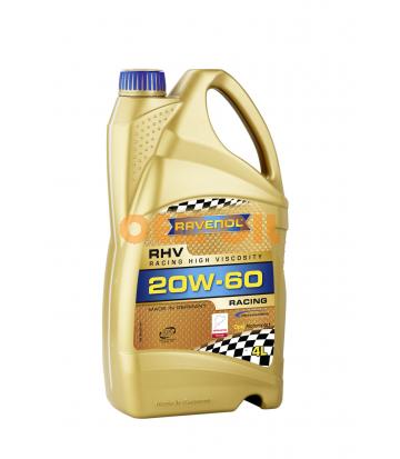 Моторное масло RAVENOL RHV Racing High Viscosity SAE 20W-60 (4л)