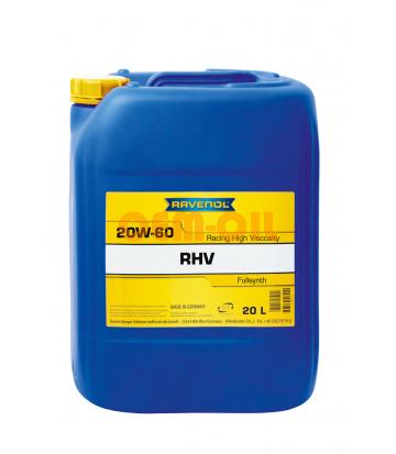 Моторное масло RAVENOL RHV Racing High Viscosity SAE 20W-60 (20л)