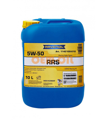 Моторное масло RAVENOL Racing Rally Synto SAE5W-50 (10л) new