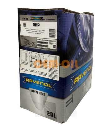 Трансмиссионное масло RAVENOL RHP Racing High Performance Gear SAE 75W-90 (20л) ecobox