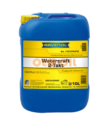 Моторное масло для 2-Такт RAVENOL Watercraft Fullsynth. 2-Takt (10л) new