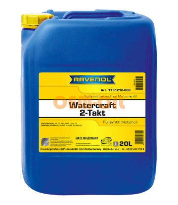 Моторное масло для 2-Такт RAVENOL Watercraft Fullsynth. 2-Takt (20л) 