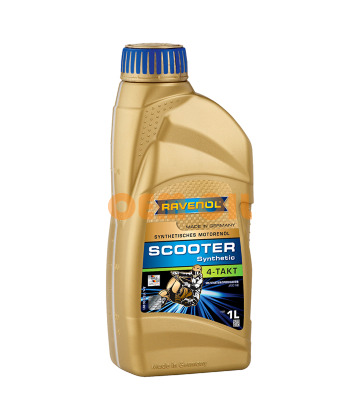 Моторное масло RAVENOL Scooter 4-T SAE 10W-30 (1л)