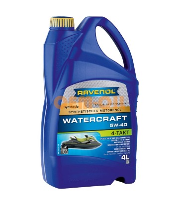 Моторное масло для 4-тактных двигателей RAVENOL WATERCRAFT 4T SAE 5W-40 (4л)