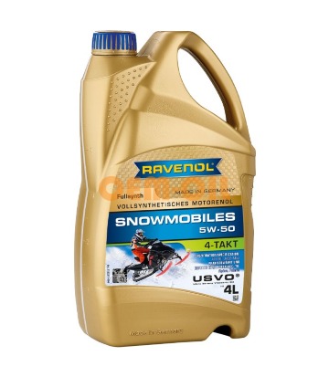 Моторное масло RAVENOL SNOWMOBILES SAE 5W-50 (4л)