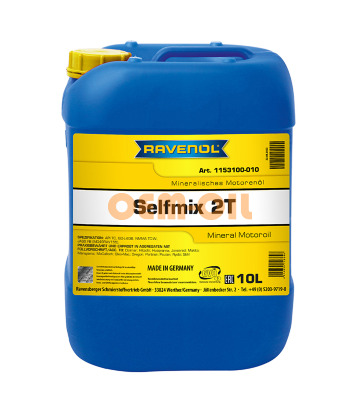 Моторное масло для 2-Такт RAVENOL Selfmix 2T (10л) new