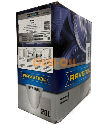 Моторное масло для 2-Такт скутеров RAVENOL Scooter 2-Takt Mineral (20л) ecobox