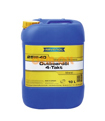 Моторное масло RAVENOL Outboardoel 4T SAE 25W-40 (10л) new