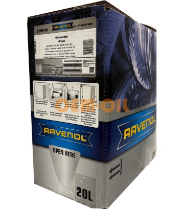 Моторное масло RAVENOL Outboardoel 4T SAE 25W-40 (20л) ecobox