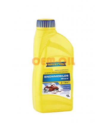 Масло RAVENOL SNOWMOBILES 2Т для мотосаней минеральное (1л) new