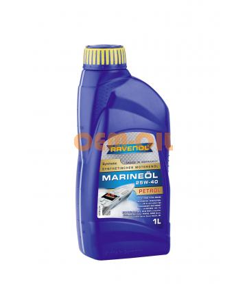 Моторное масло RAVENOL Marineoil PETROL SAE 25W-40 synthetic (1л) new