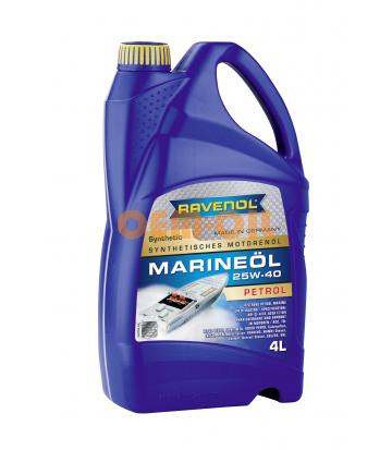 Моторное масло RAVENOL MARINEOEL PETROL синтетика SAE 25W-40 (4л) new