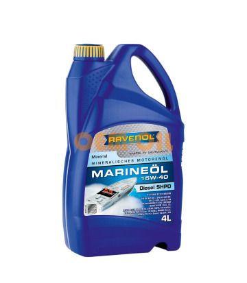 Моторное масло RAVENOL Marineoil Diesel SHPD 15W-40 (4л) new
