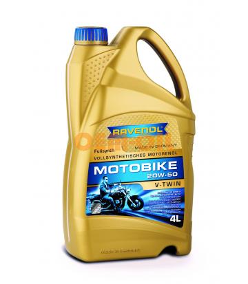 Моторное масло RAVENOL Motobike V-Twin SAE 20W-50 Fullsynth (4л) new