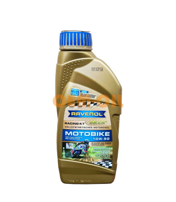 Моторное масло RAVENOL Racing 4-T Motobike SAE 10W-50 (1л)