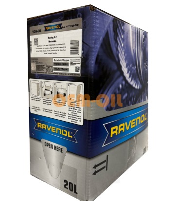 Моторное масло RAVENOL Racing 4-T Motobike SAE 10W-60 (20л) ecobox