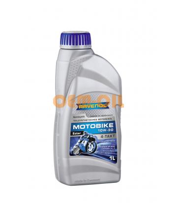 Моторное масло RAVENOL Motobike 4-T Ester 10W-30 (1л) new