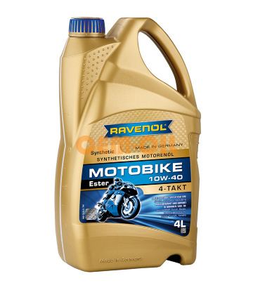Моторное масло RAVENOL Motobike 4T SAE 10W-40 (4л) new