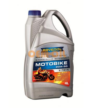 Моторное масло RAVENOL Motobike V-Twin SAE 20W-50 Mineral (4л) new