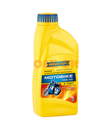 Моторное масло RAVENOL Motobike 4-T Standard SAE 10W-40 (1л)