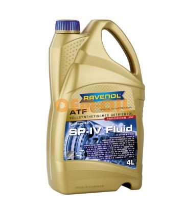 Трансмиссионное масло для АКПП RAVENOL ATF SP-IV Fluid (4л) new