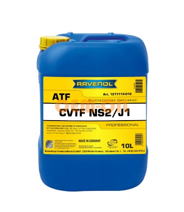Трансмиссионное масло для АКПП RAVENOL CVTF NS2/J1 Fluid (10л) new