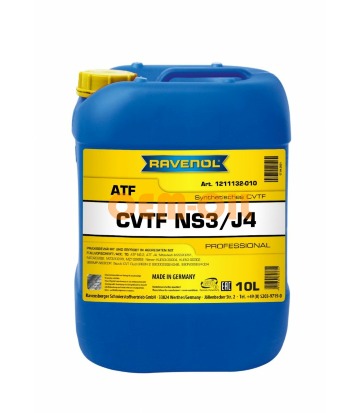 Трансмиссионное масло RAVENOL CVTF NS3/J4 Fluid (10л) new