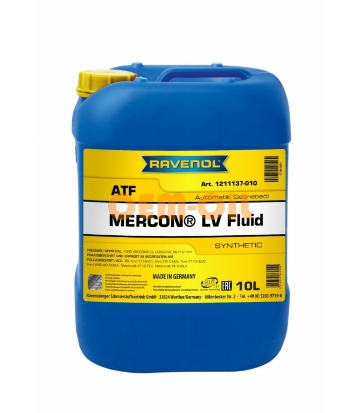 Трансмиссионное масло RAVENOL ATF Mercon LV (10л) new