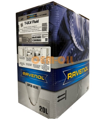 Трансмиссионное масло RAVENOL ATF T-ULV Fluid (20л) ecobox